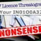 Your IN01O0A32 Total Nonsense TV Licence Letter